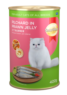 Smartheart Can - Pilchard in Prawn Jelly