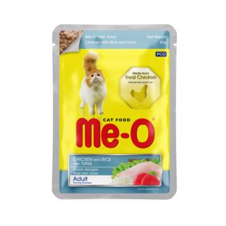Me-O Pouch - Chicken with Rice & Tuna