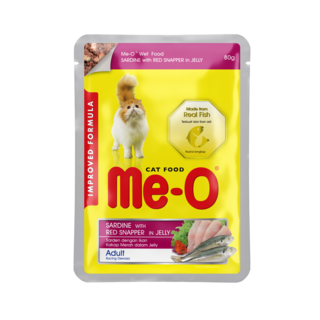 Me-O Pouch - Sardine with Red Snapper