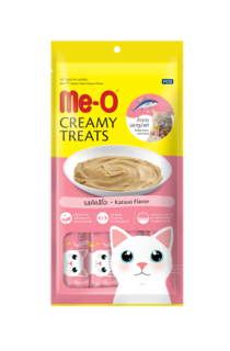 Me-O Creamy Treats Stick pack 4s - Katsuo