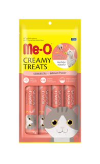 Me-O Creamy Treats Stick pack 4s - Salmon