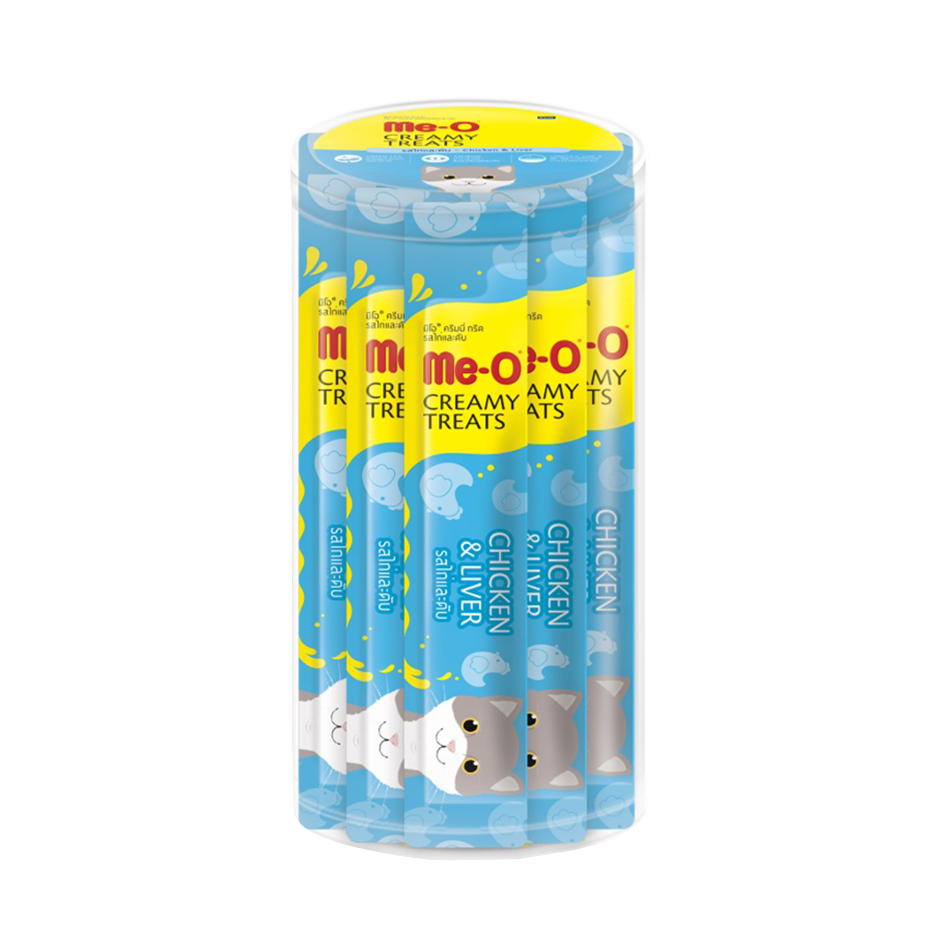 Me-O Creamy Treats Stick pack 36s - Chicken & Liver